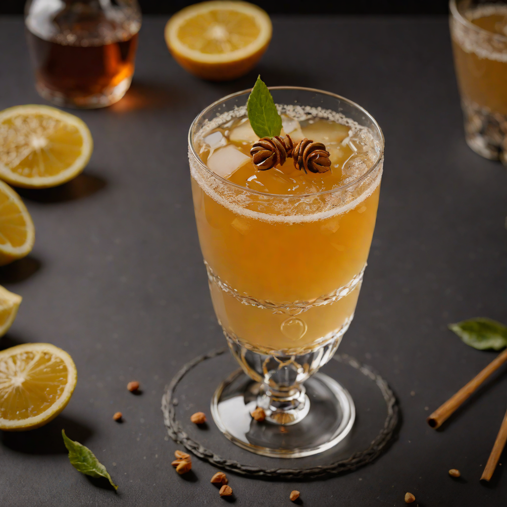 Spiced Honey Mezcal Sour