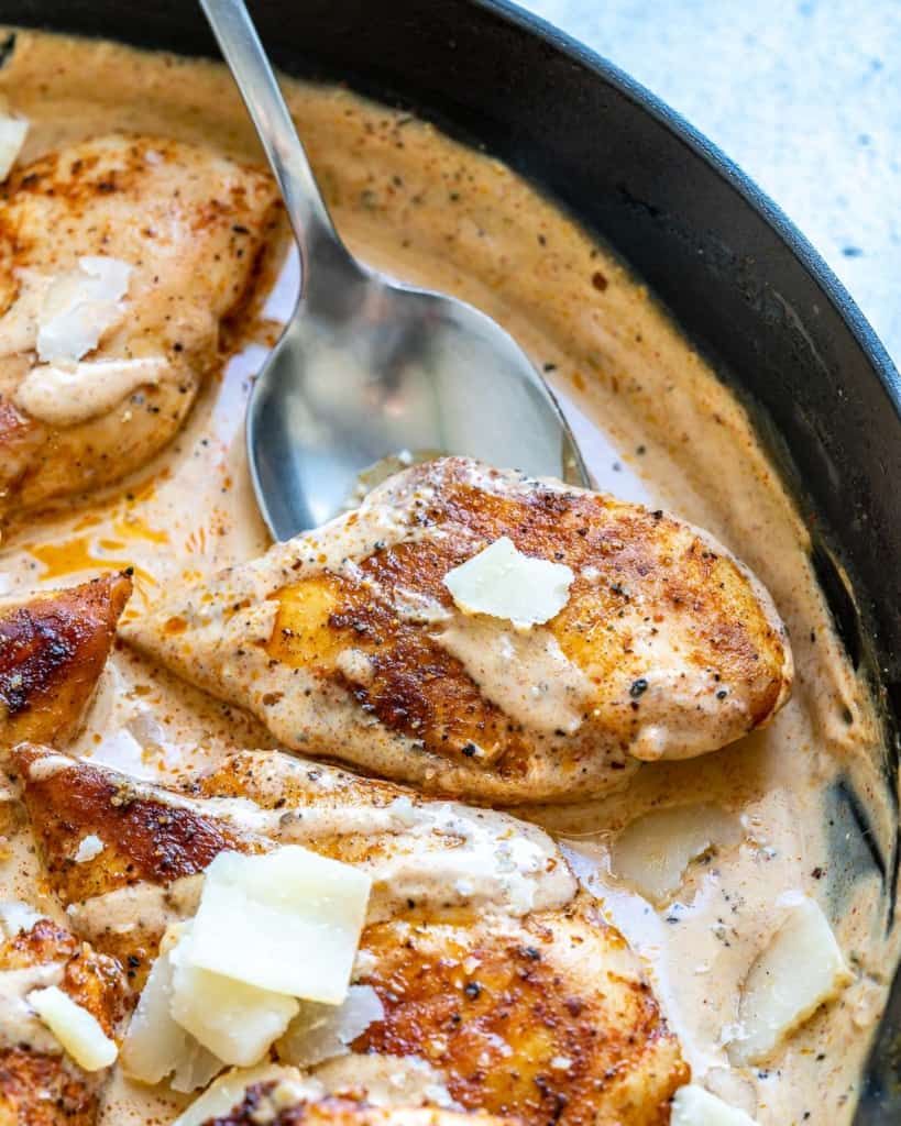Pan-Seared Chicken with Cajun-Spiced Cream Sauce