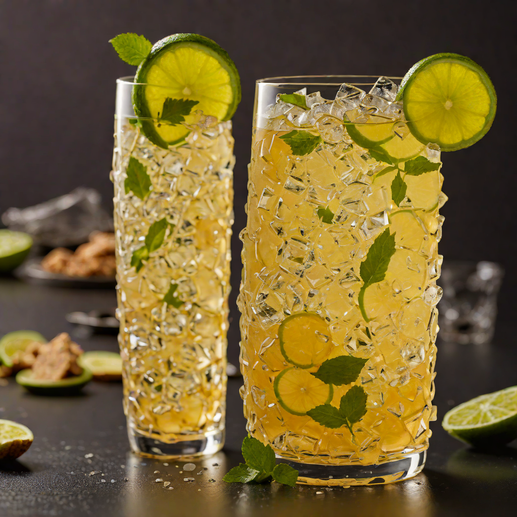 Ginger-Lime Honey Highball