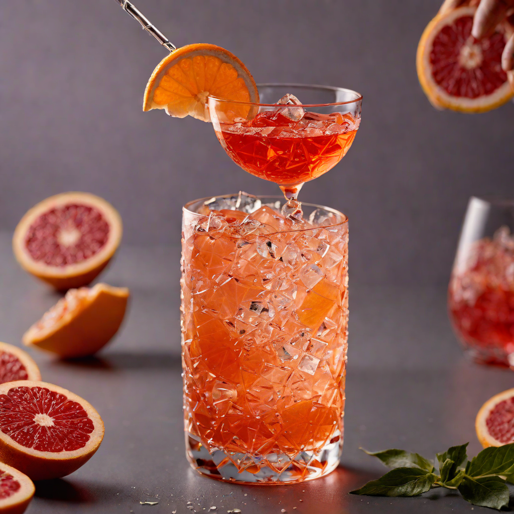 Campari and Grapefruit Sparkling Spritz
