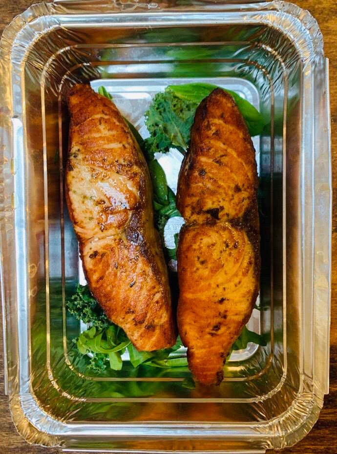 Brooklyn Bridge Baked Salmon