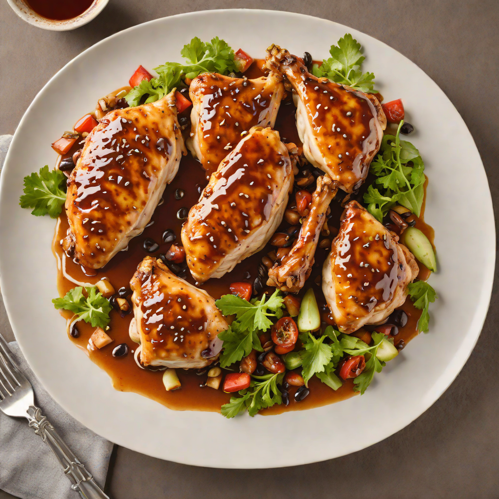 Pan-Seared Chicken with Honey Chipotle Glaze