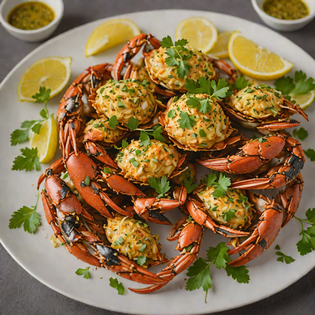Spicy Viet-Cajun Black Pepper Crab with Garlic Butter