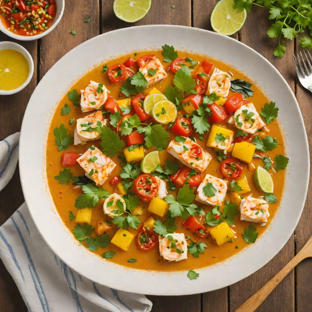Moqueca-Style Brazilian Fish Stew with Coconut and Palm Oil