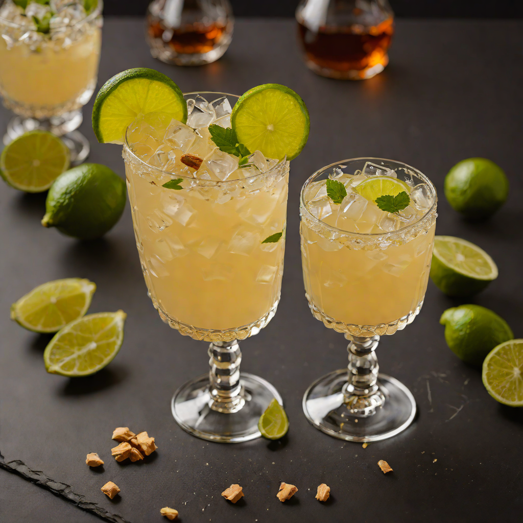 Ginger-Lime Whiskey Sour