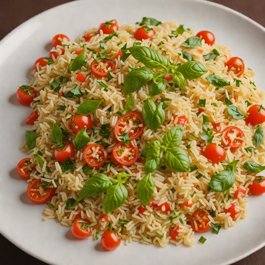 Herb-Infused Tomato and Basil Risotto