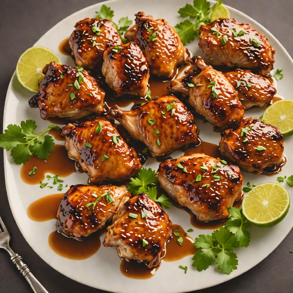 Smoked Honey Chipotle Chicken Thighs