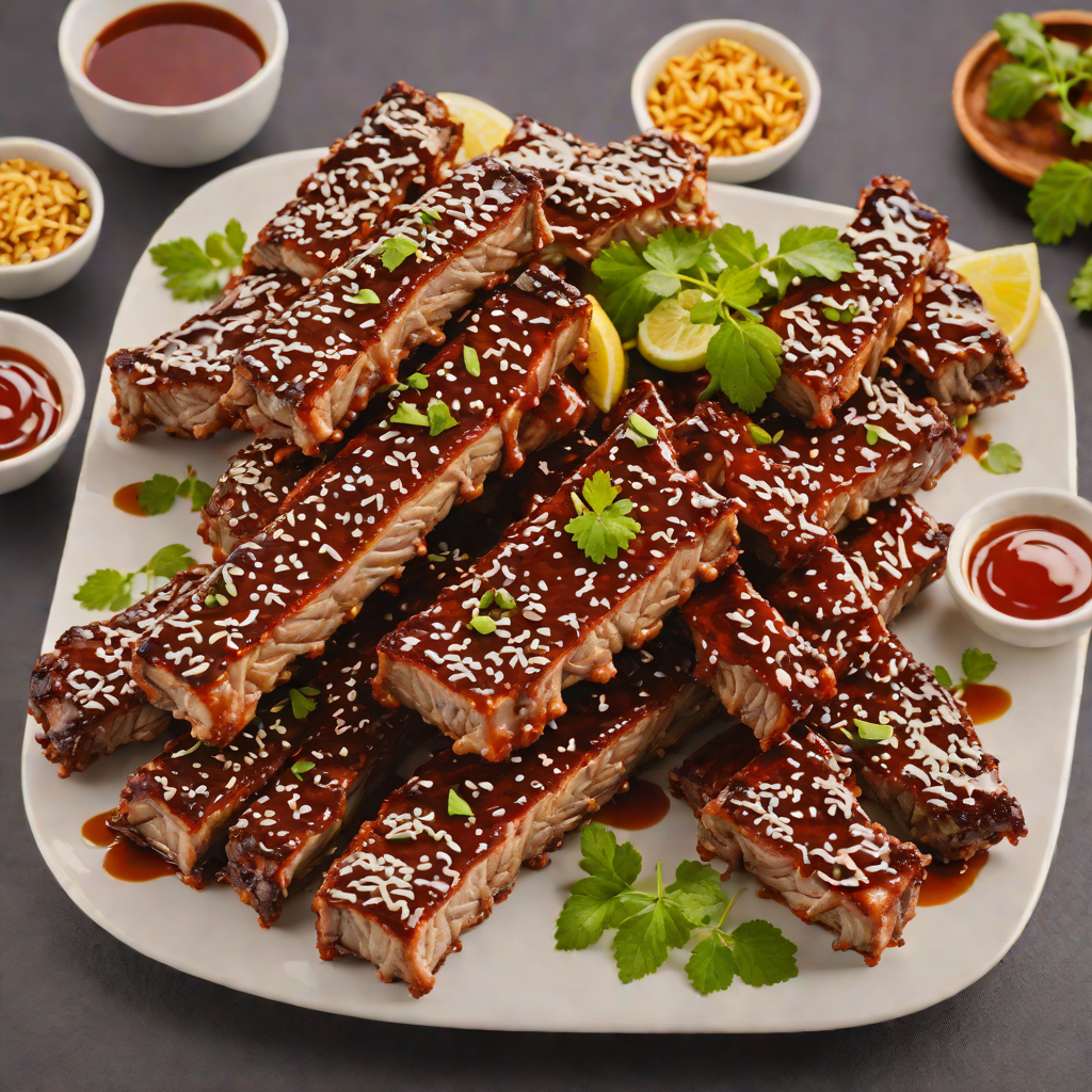 Grilled St. Louis-Style Pork Ribs with Sweet and Spicy BBQ Glaze