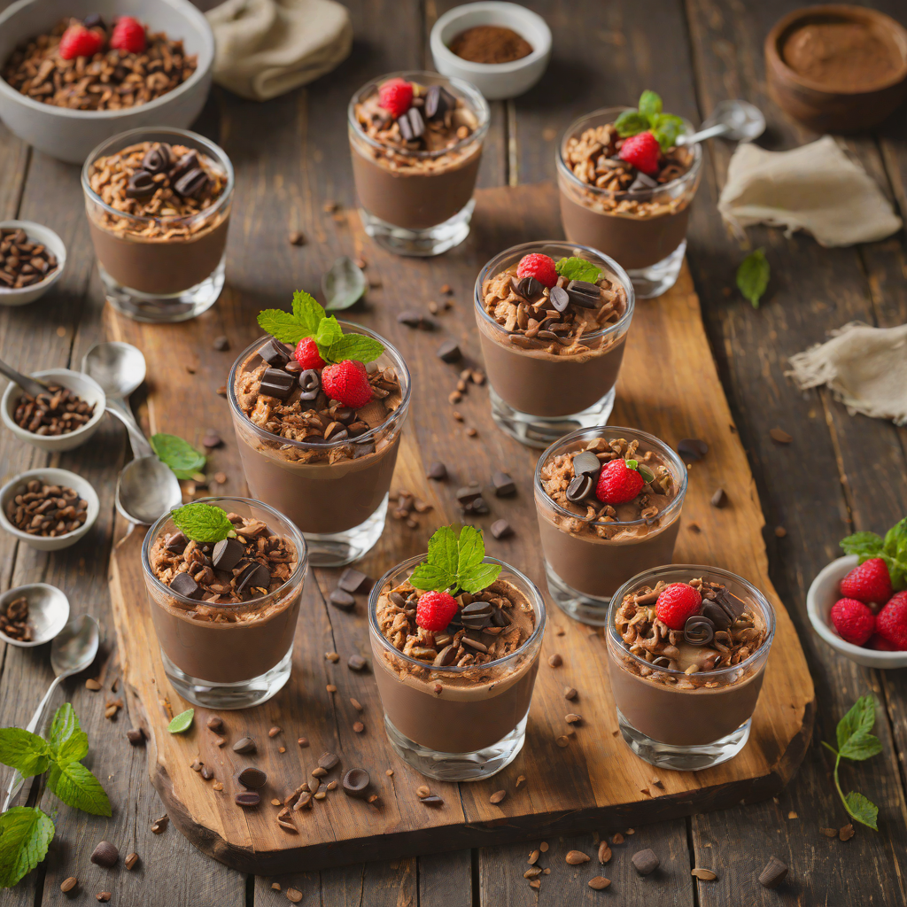 No-Bake Chocolate Espresso Mousse Parfaits