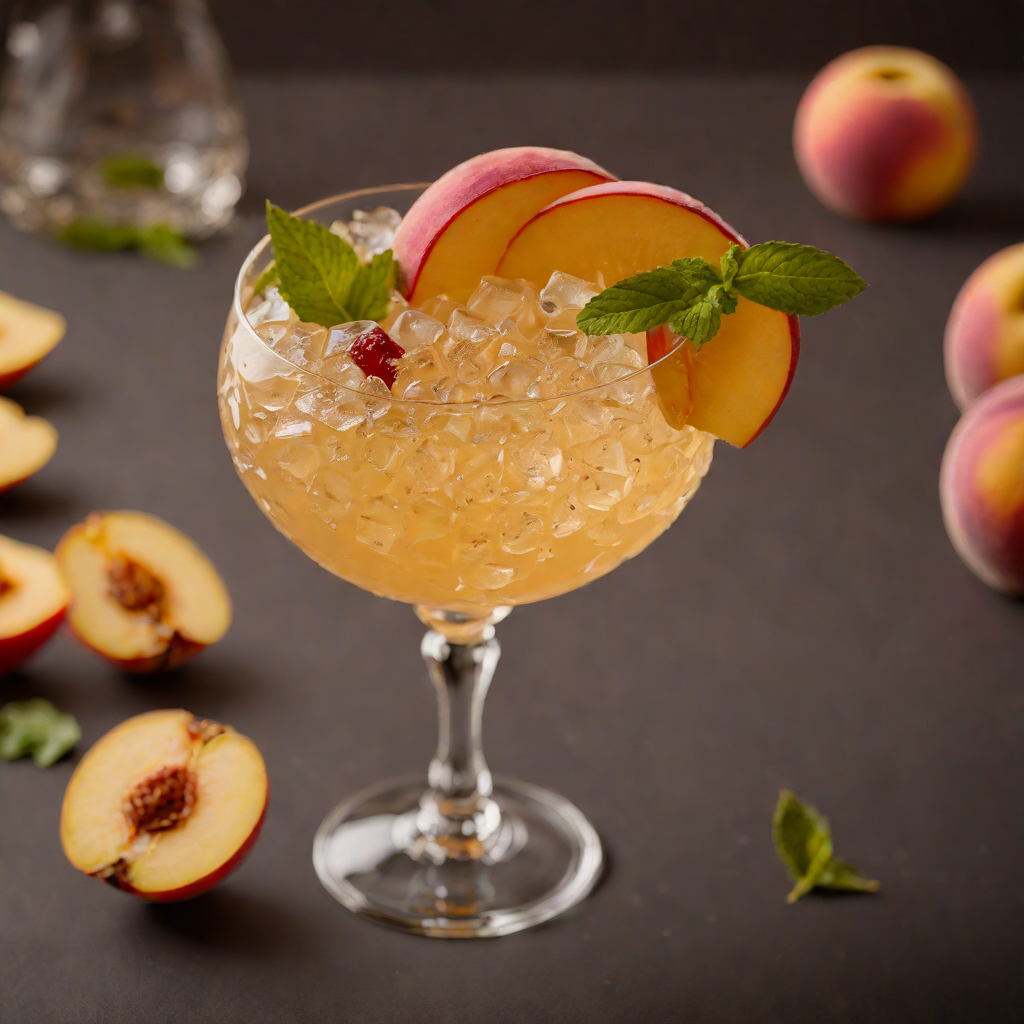 Honeyed Ginger Peach Smash