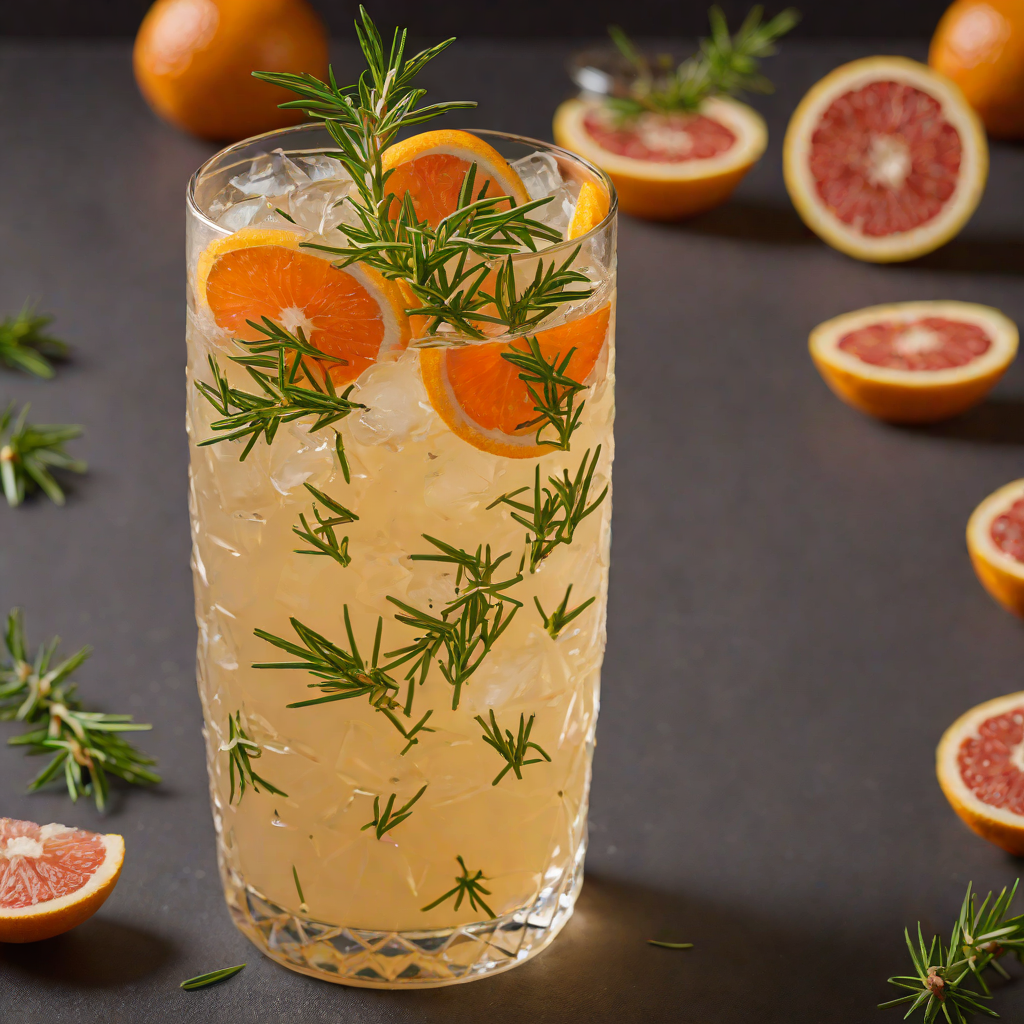 Rosemary Grapefruit Popularity Collins
