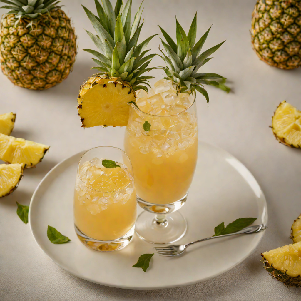 Pineapple Rum Swizzle