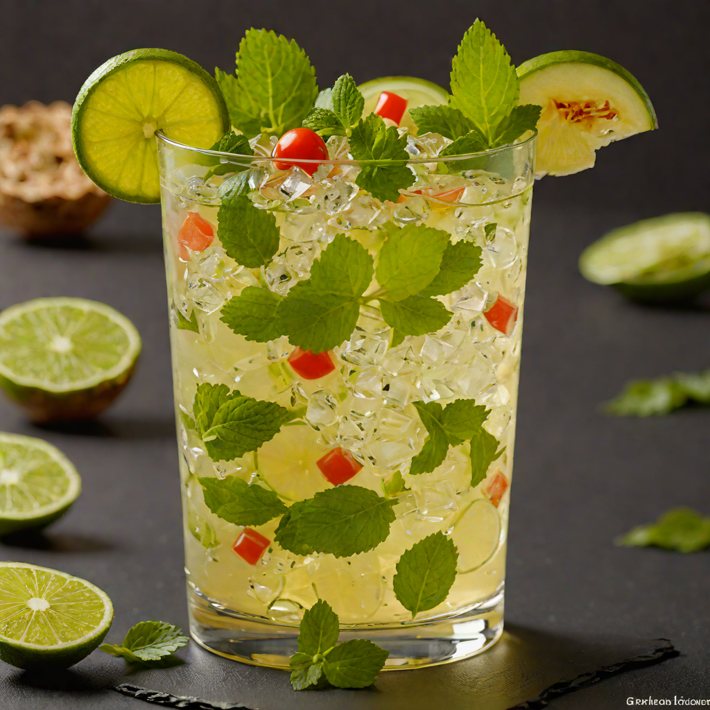 Green Papaya Mojito