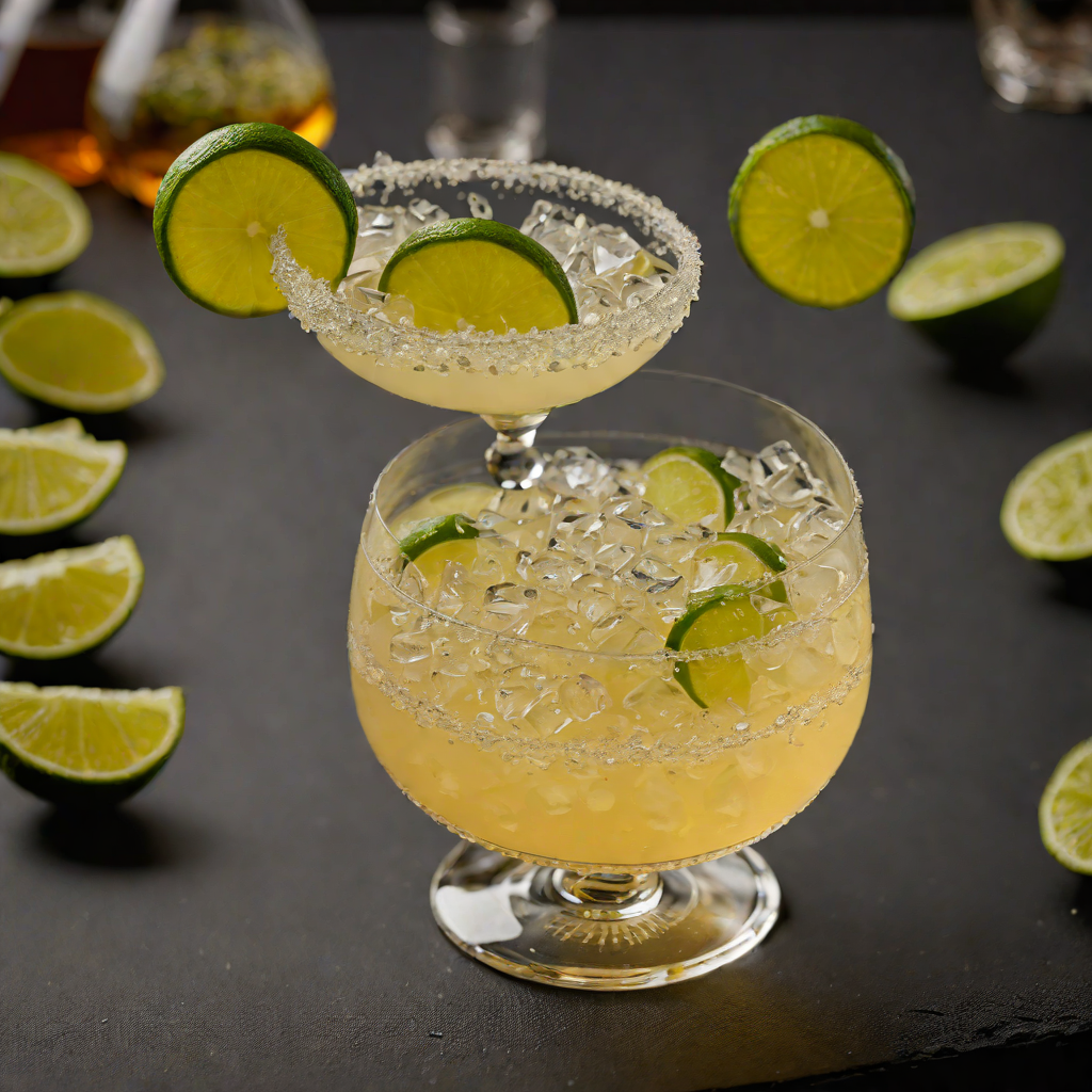 Honey-Lime Mezcal Margarita on the Rocks