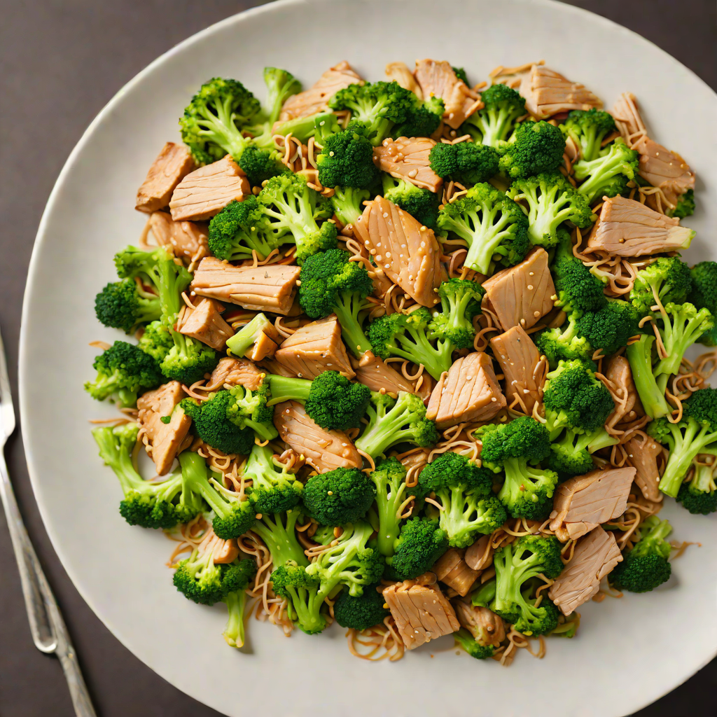 Stir-Fried Turkey and Broccoli with Ginger and Coconut Aminos