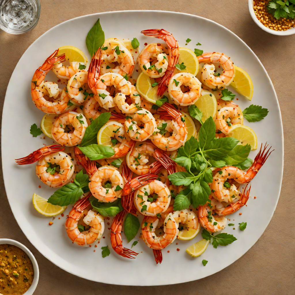 Pan-Seared Garlic Shrimp with Paprika and Lemon