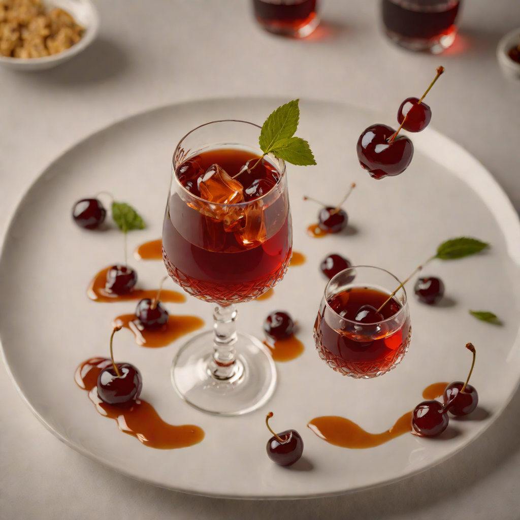 Excellence Manhattan with Cherry Bitters