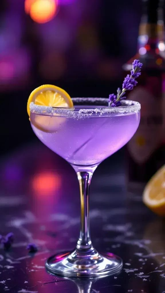 Citrus-Lavender Gin Martini