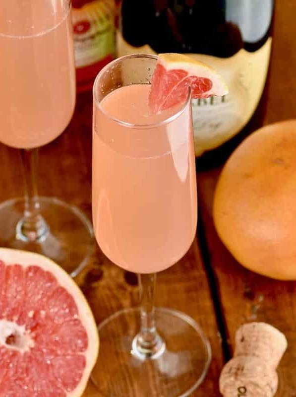 Citrus-Tech Sparkler with Gin and Grapefruit