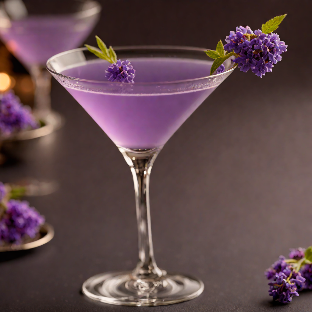 Velvet Violet Lavender Martini