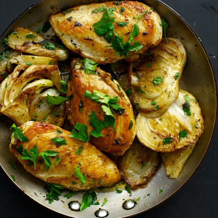 Sautéed Chicken with Tangy Citrus and Rosemary Glaze