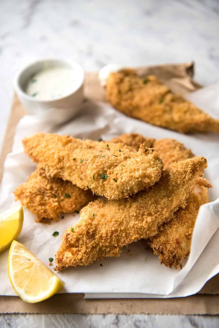 Oven-Baked Parmesan Chicken Fries
