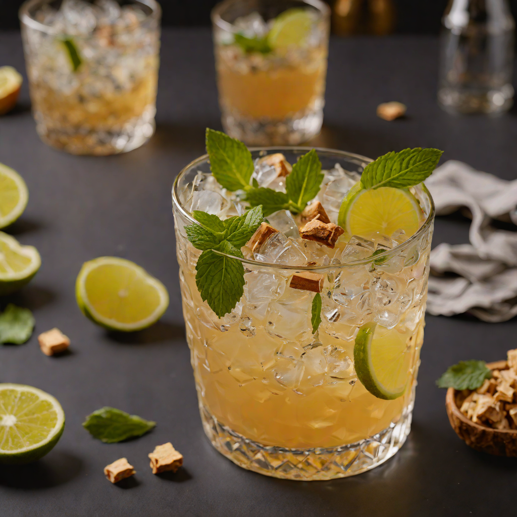 Honey-Ginger Gin Mule