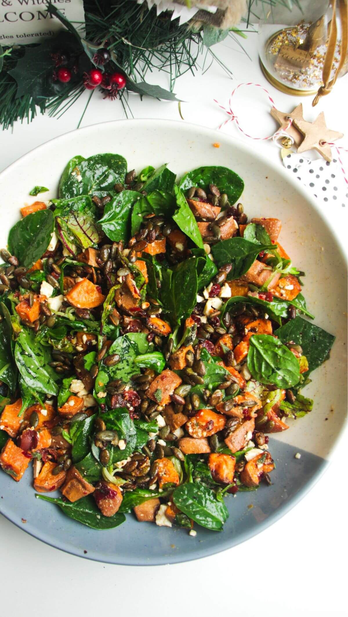 Tasmanian Pepperberry-Spiced Roasted Sweet Potato Salad