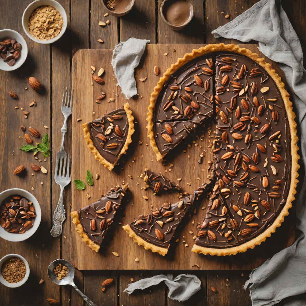 No-Bake Chocolate Almond Butter Tart