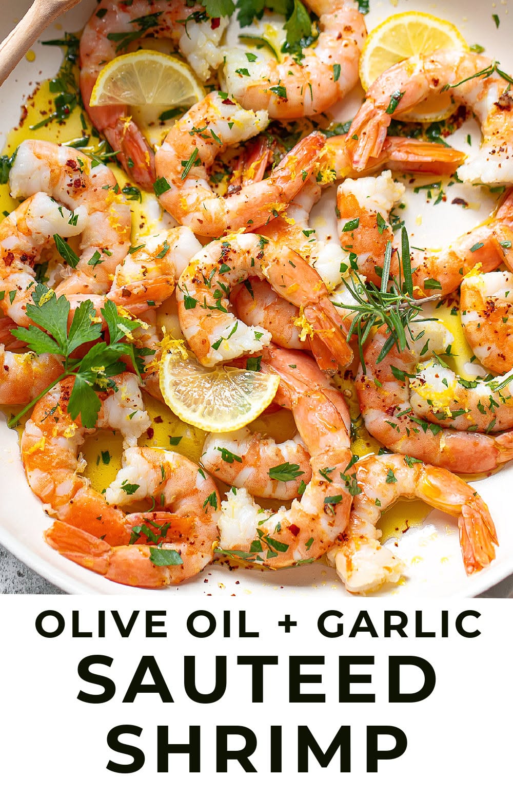Garlic and Herb Sautéed Shrimp with Lemon Zest