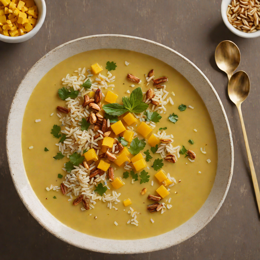 Behavioral Health-Inspired Soothing Turmeric and Ginger Rice Porridge