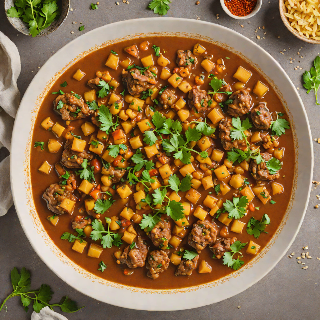 One-Pot Moroccan Chickpea and Lamb Stew