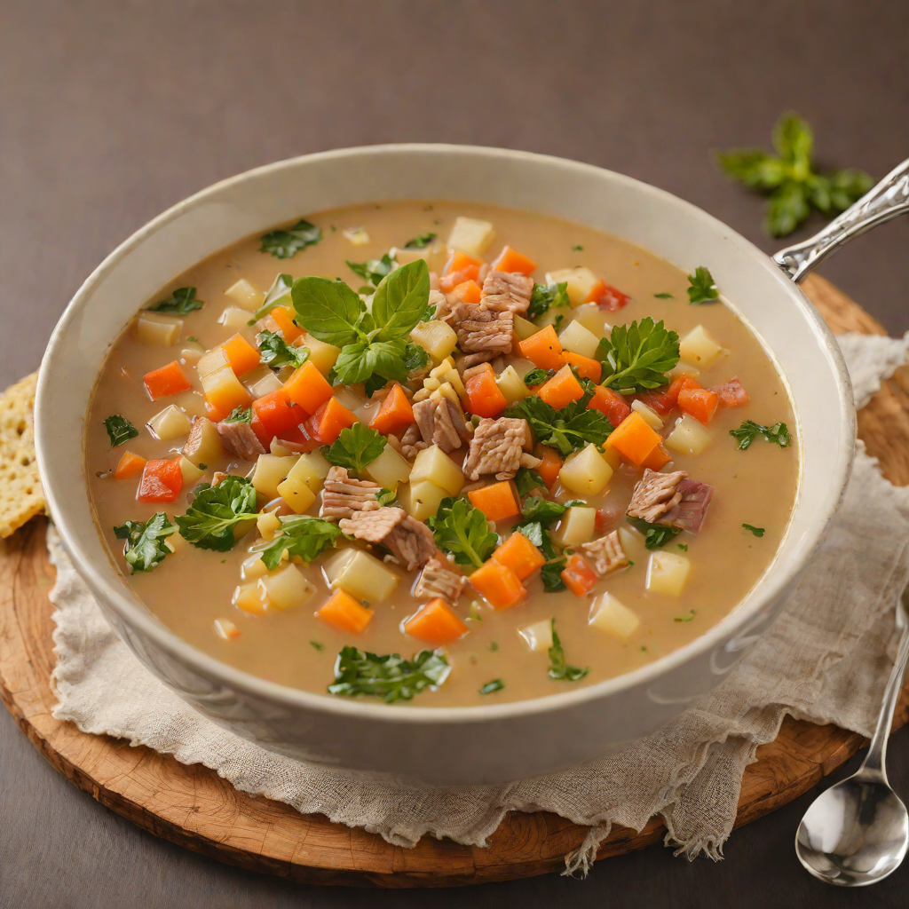 Behavioral Health-Inspired Comfort Vegetable Soup