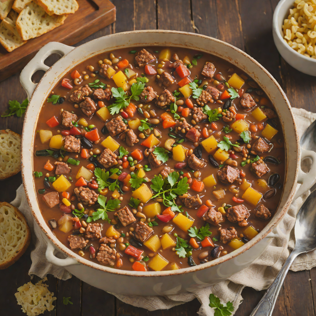 One-Pot Appalachian Bean and Sausage Stew