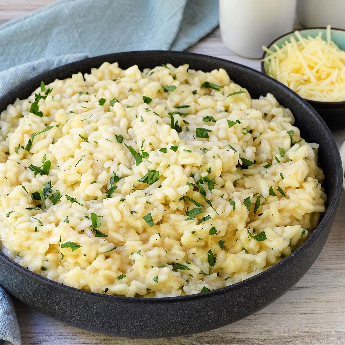 Old-World Risotto with Aged Parmesan