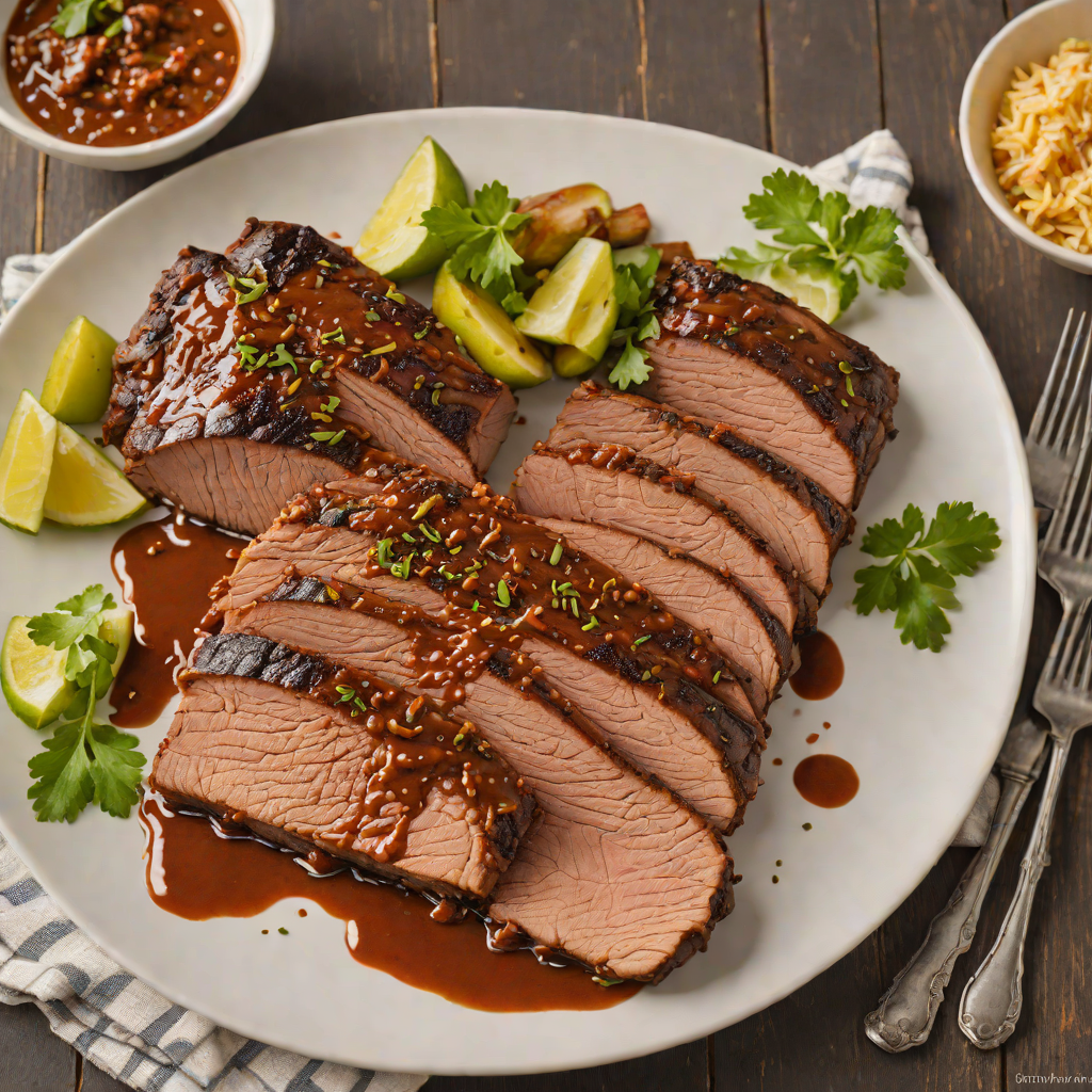 Smoky Midwest BBQ Beef Brisket with Spiced Regional Rub