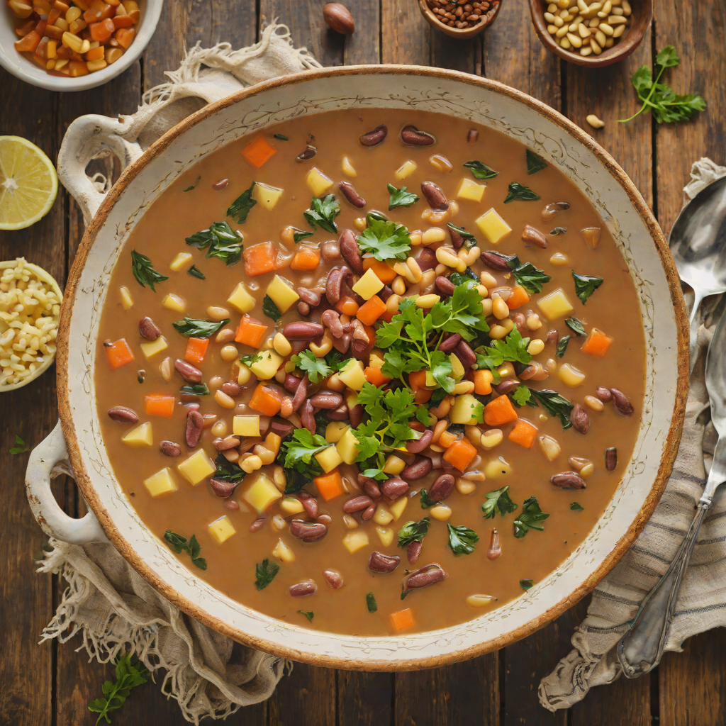 Hearty Appalachian Vegetable and Bean Soup