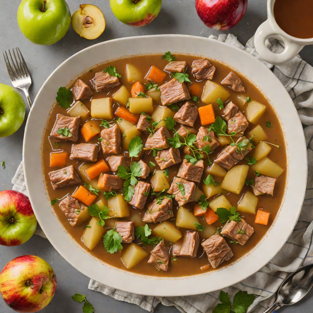 One-Pot Appalachian Apple Cider Pork Stew