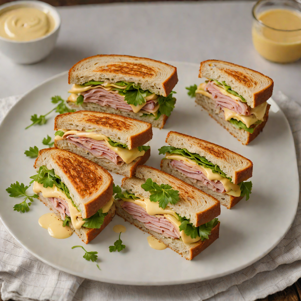 Northern-Inspired Rye Sandwich with Smoked Turkey and Mustard Aioli