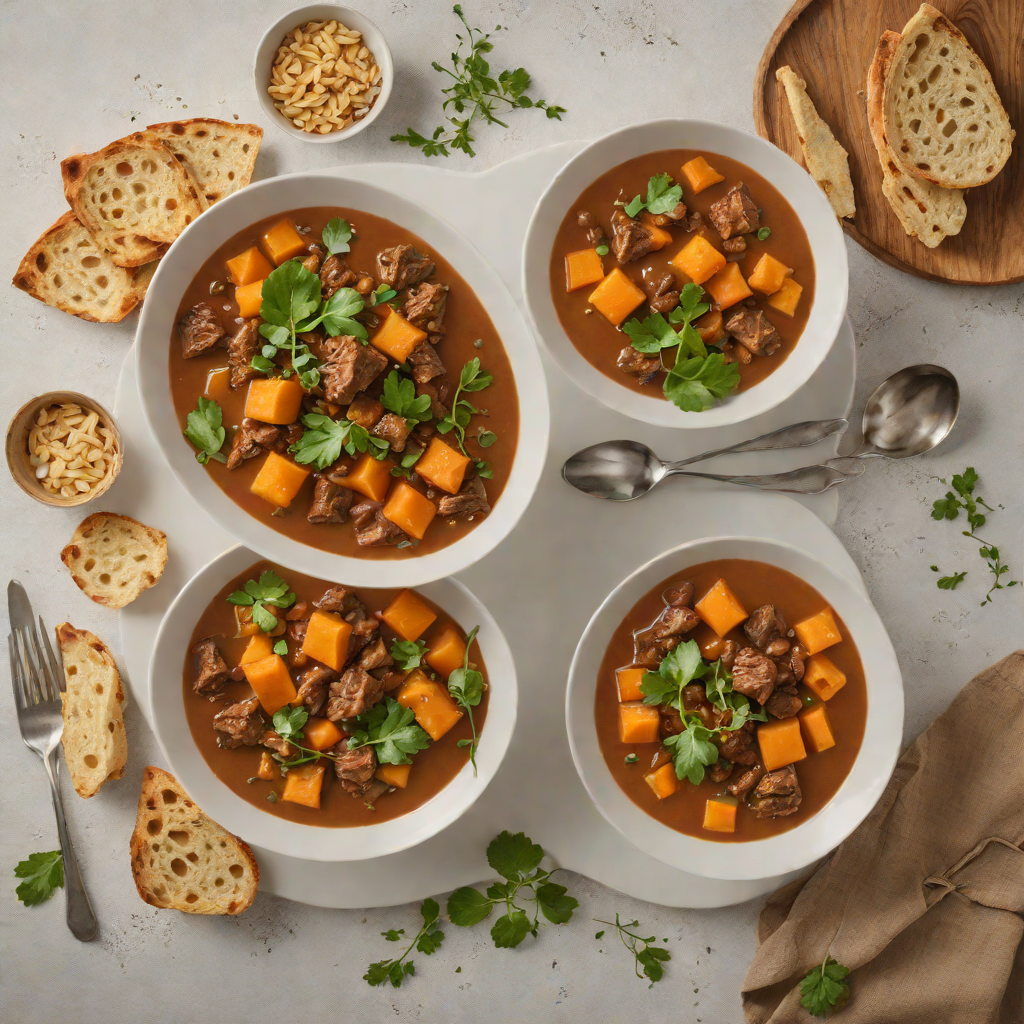 Slow Cooker Moroccan-Spiced Beef and Sweet Potato Stew