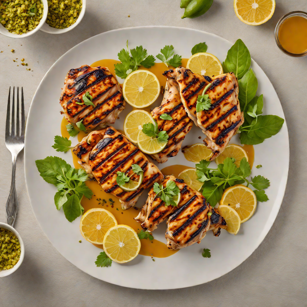 Grilled Salvadoran Chicken with Citrus Mojo Marinade