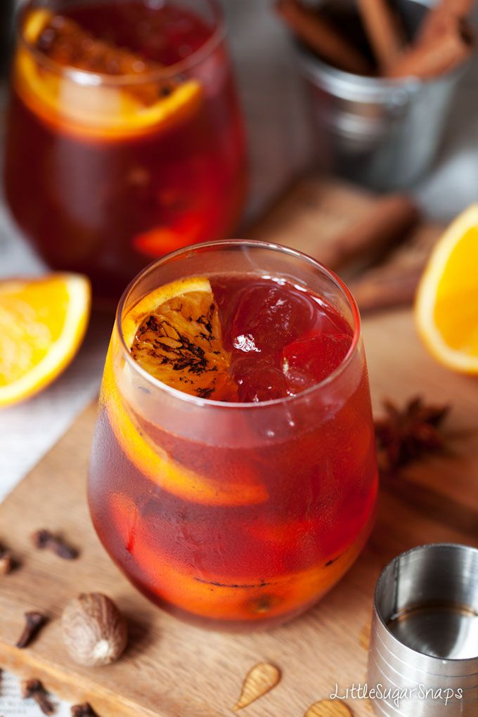 Spiced Citrus Negroni Twist
