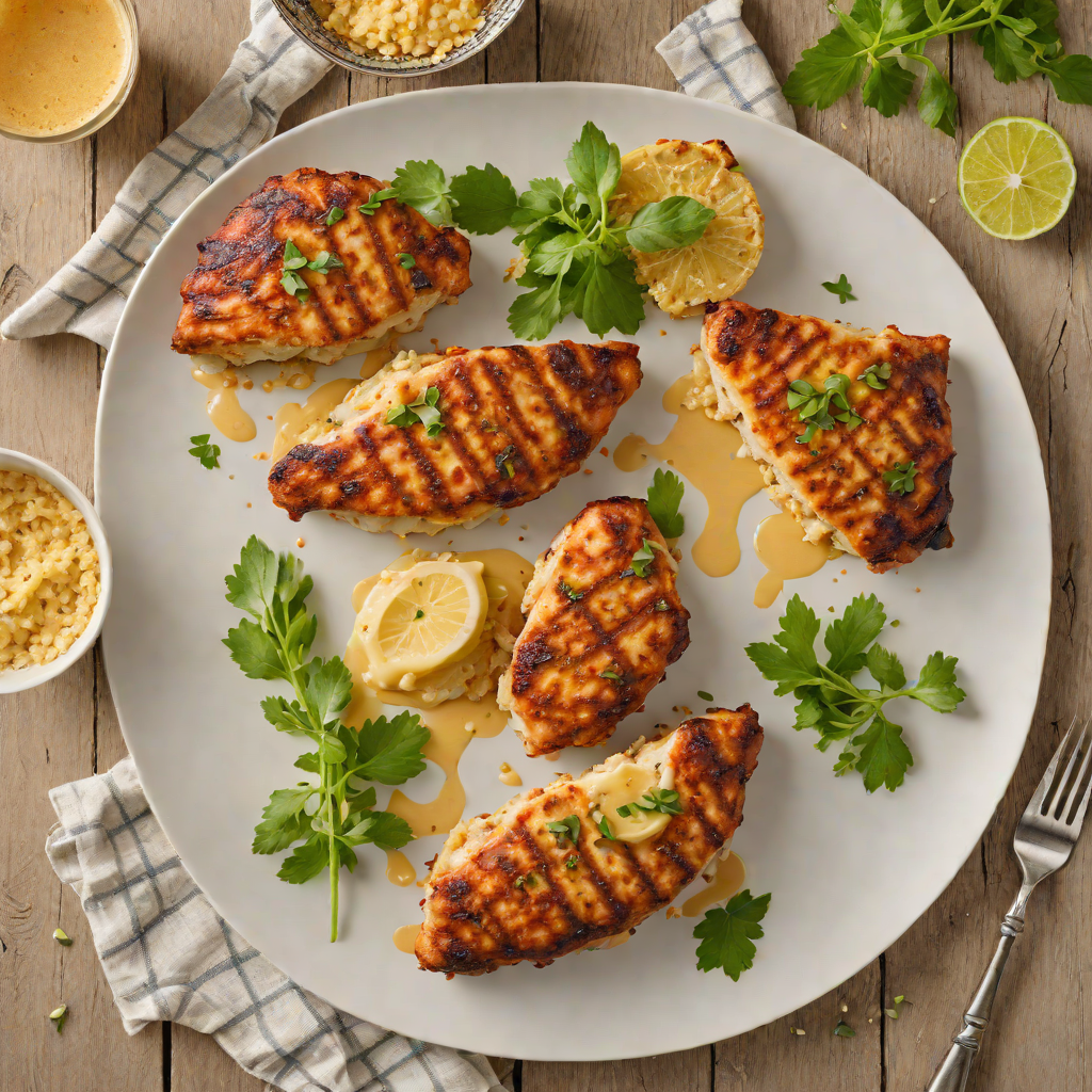 Grilled Appalachian Cornbread-Stuffed Chicken Breasts