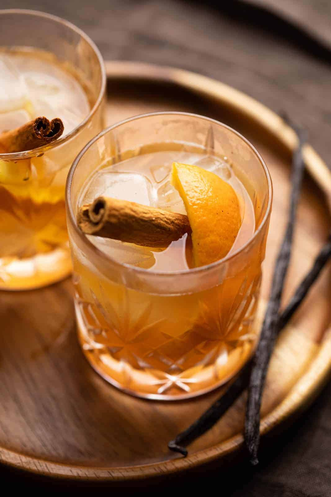 Stirred Spiced Vanilla Old Fashioned