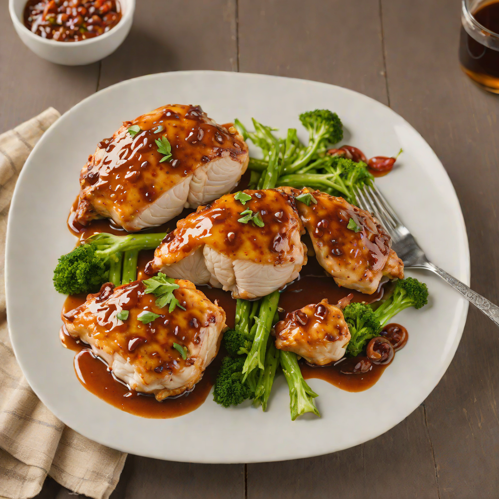 Quick Pan-Seared Chicken with Spicy Game Day Glaze