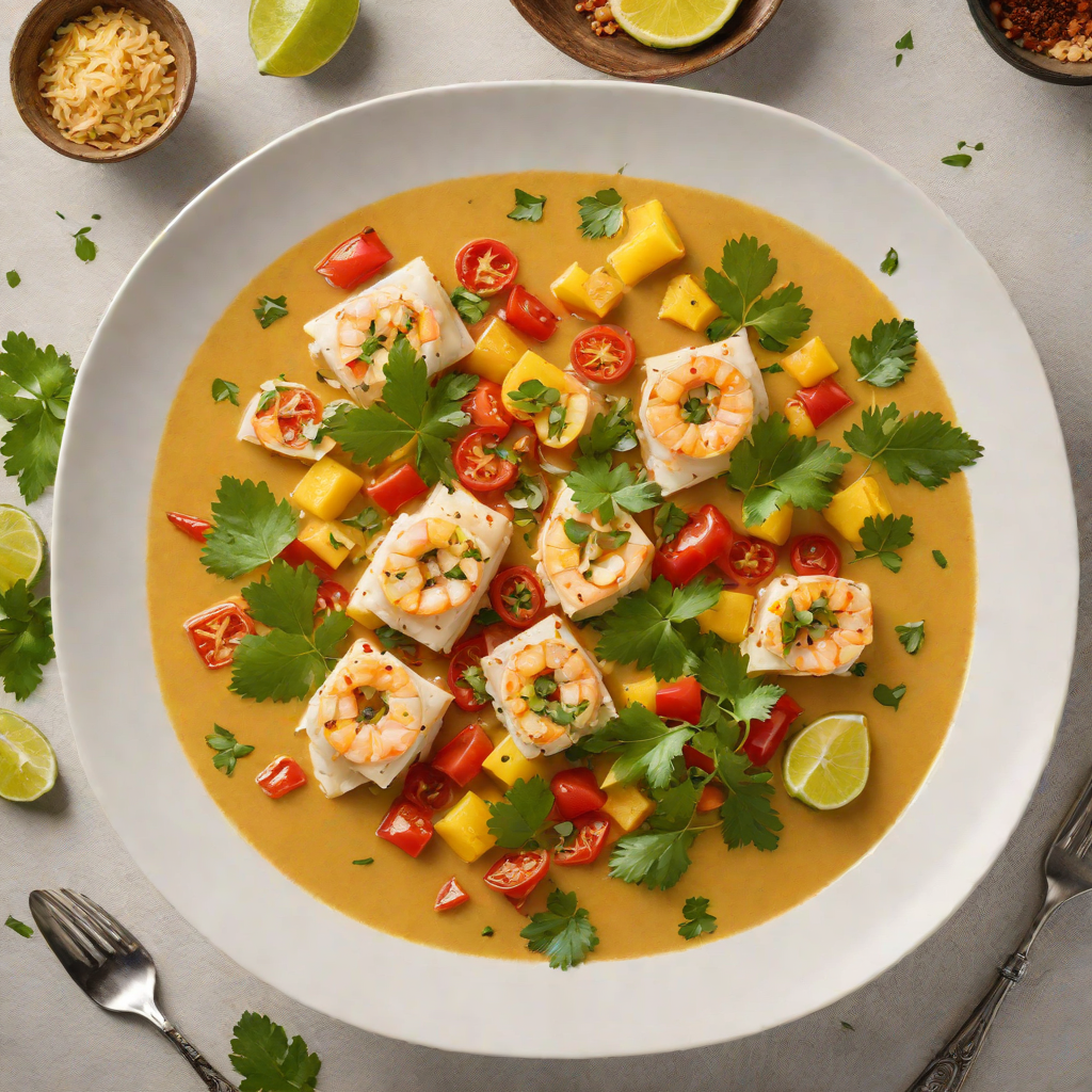 Moqueca-Style Coconut Fish Stew with Palm Oil