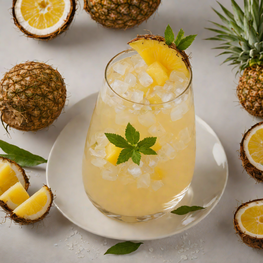 Coconut-Pineapple Rum Punch
