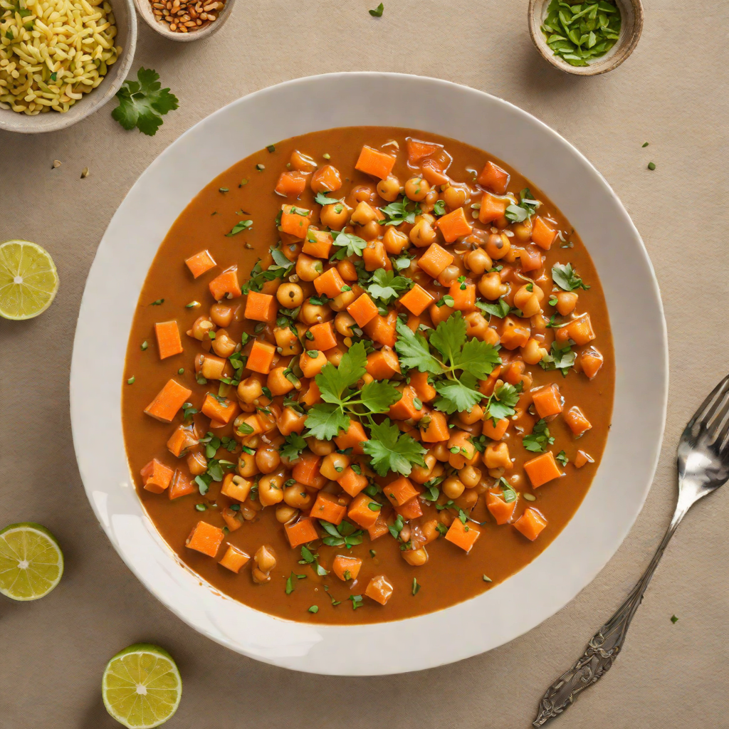 Moroccan-Inspired Chickpea and Carrot Stew