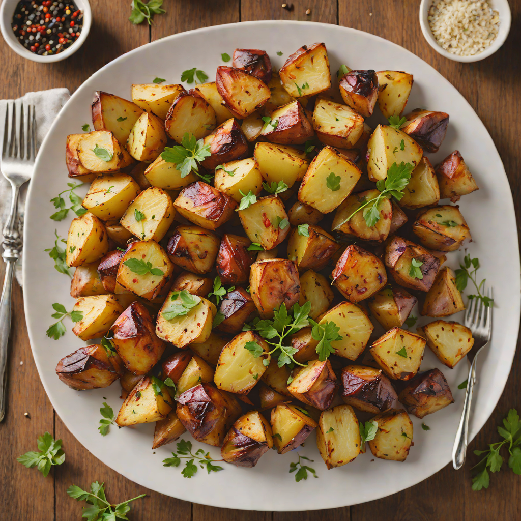 Spanish-Inspired Garlic and Paprika Roasted Potatoes