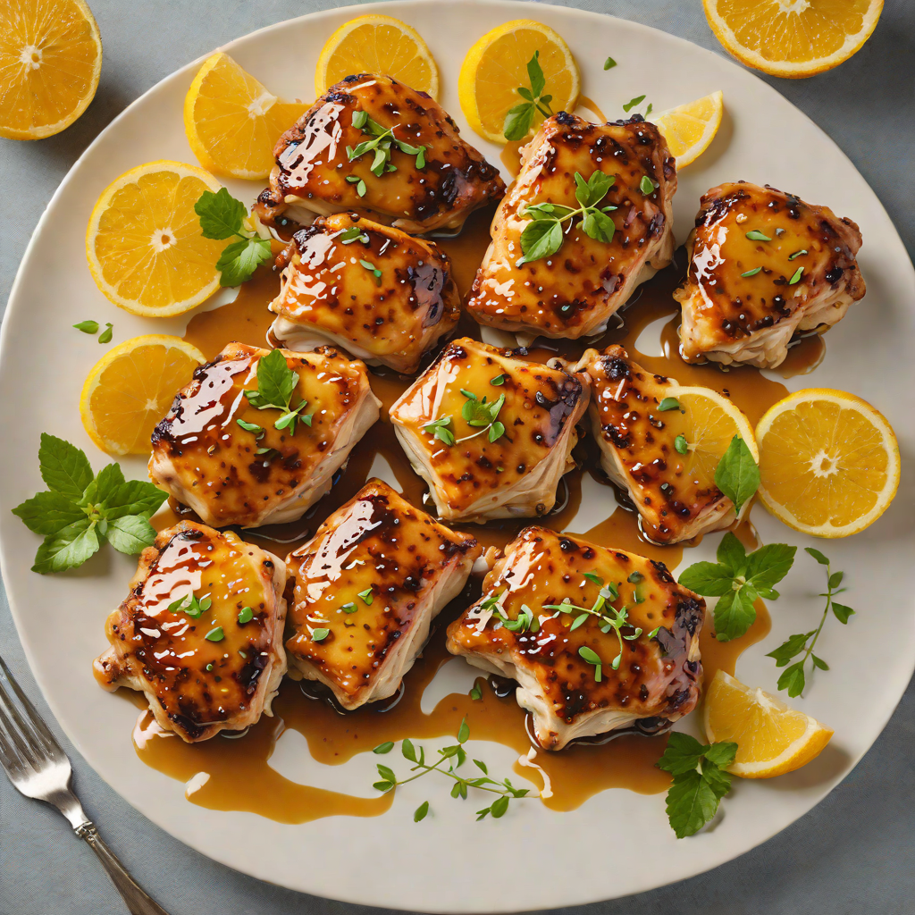 Pan-Seared Chicken Thighs with San Mateo Citrus Glaze